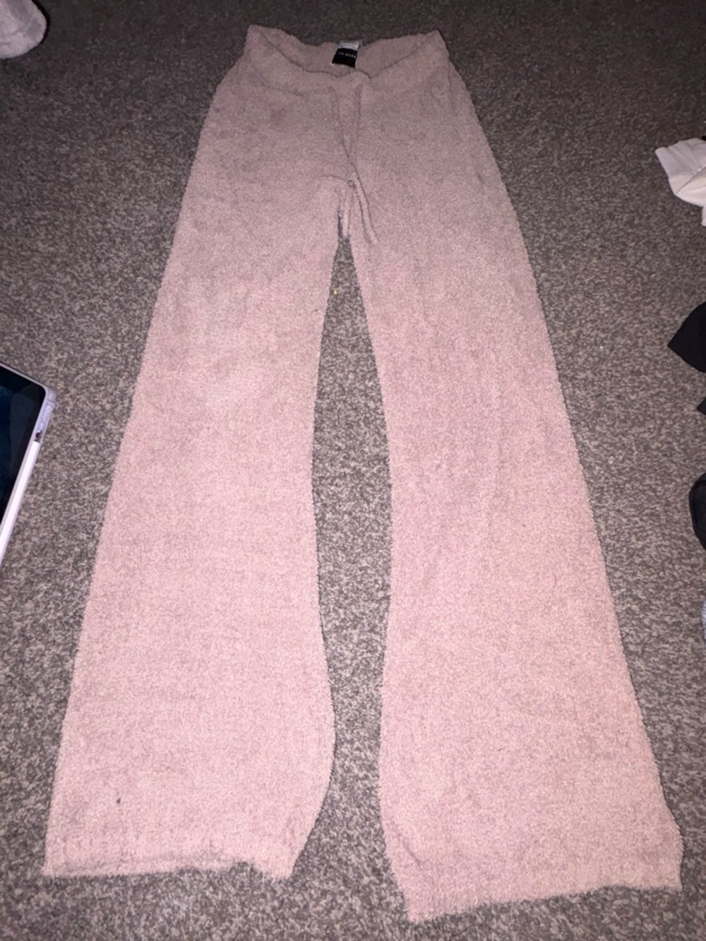T.J.Maxx Plush Wide Leg Lounge Pants in Dusty Pink